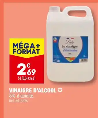 ALDI VINAIGRE D’ALCOOL offre