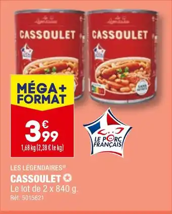 ALDI LES LÉGENDAIRES CASSOULET offre