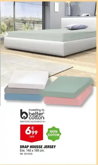 ALDI DRAP HOUSSE JERSEY offre