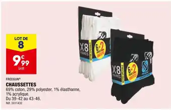 ALDI FREEGUN CHAUSSETTES offre
