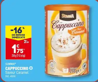 ALDI SUMMA CAPPUCCINO offre