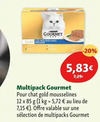 Maxi Zoo Gourmet Multipack Gourmet offre