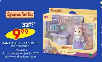 Sylvanian Families MAMAN PONEY ET SON KIT DE COIFFURE