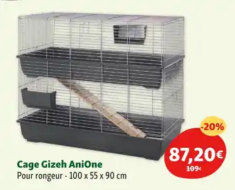 Maxi Zoo AniOne Cage Gizeh offre