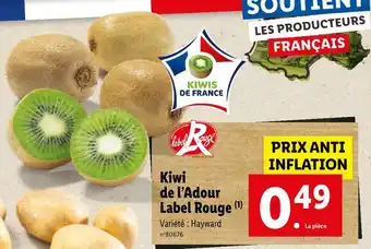 Lidl Kiwi de l’Adour Label Rouge offre