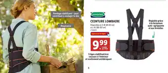 Lidl PARKSIDE CEINTURE LOMBAIRE offre