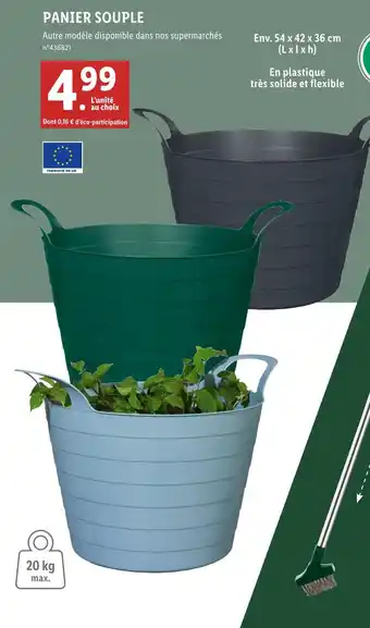 Lidl PANIER SOUPLE offre