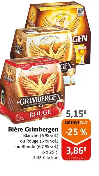 Colruyt Grimbergen Bière offre