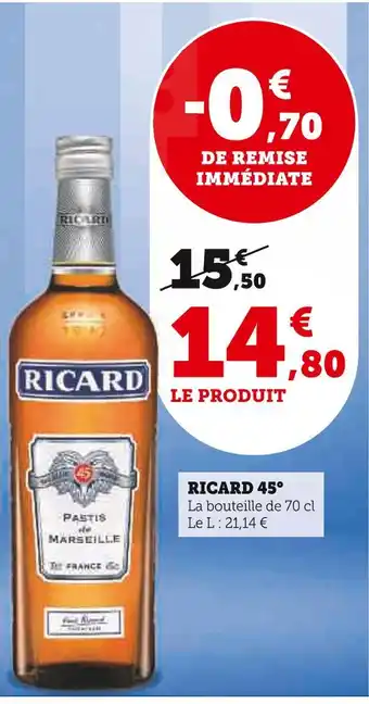 RICARD 45°