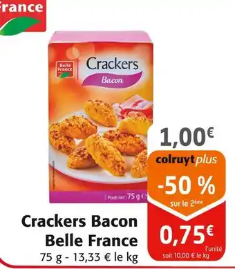 Belle France Crackers Bacon