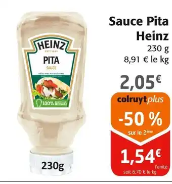 Colruyt Heinz Sauce Pita offre