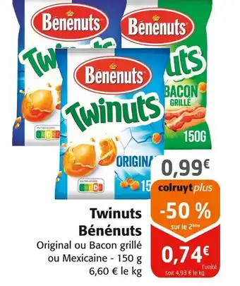 Colruyt Bénénuts Twinuts offre