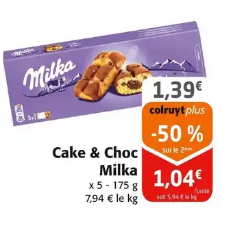 Colruyt Milka Cake & Choc offre