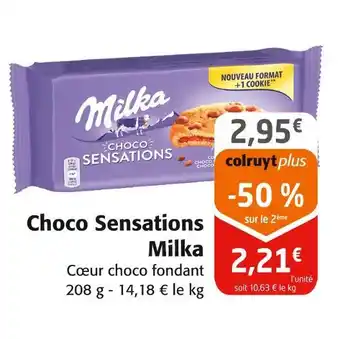 Colruyt Milka Choco Sensations offre