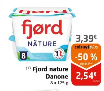 Colruyt Danone Fjord nature offre