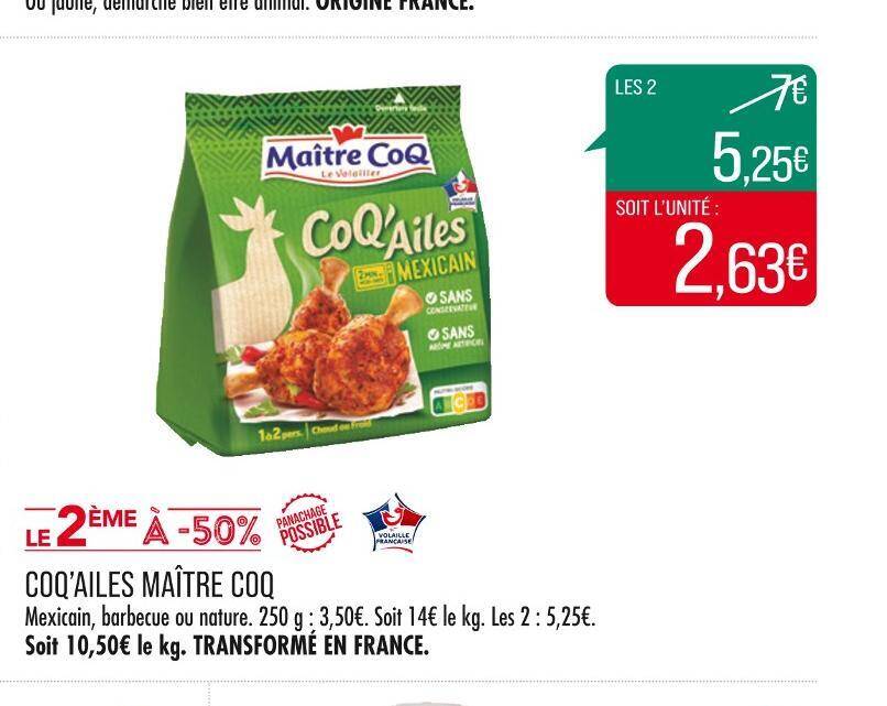 Code promotionnel au clearance coq