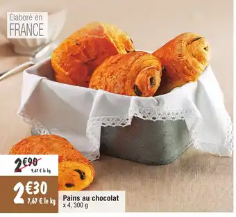 Migros Pains au chocolat offre