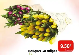 Colruyt Bouquet 30 tulipes offre