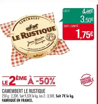 LE RUSTIQUE CAMEMBERT