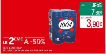 Match 1664 BIÈRE BLONDE offre