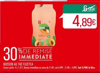 Match FUZETEA BOISSON AU THÉ offre