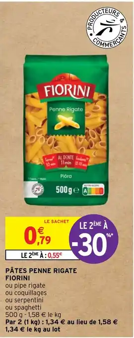 Intermarché Hyper PÂTES PENNE RIGATE FIORINI offre