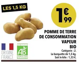 Supeco Pomme de Terre de Consommation offre