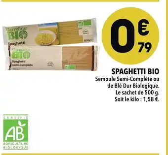 Supeco Spaghetti Bio offre
