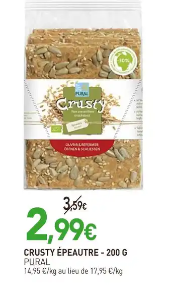naturéO PURAL CRUSTY ÉPEAUTRE offre