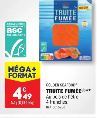 ALDI TRUITE FUMÉE offre