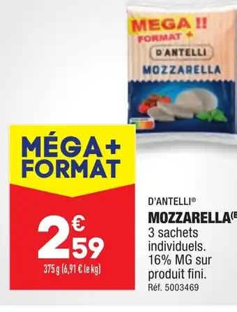 ALDI MOZZARELLA offre