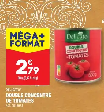 ALDI DOUBLE CONCENTRÉ DE TOMATES offre