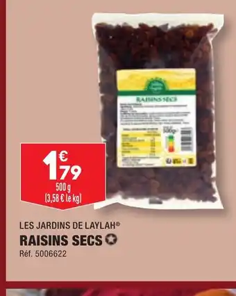 ALDI RAISINS SECS offre
