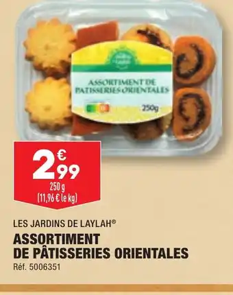 ALDI ASSORTIMENT DE PÂTISSERIES ORIENTALES offre