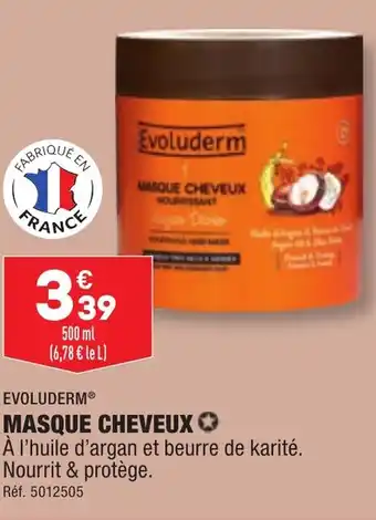 ALDI MASQUE CHEVEUX offre
