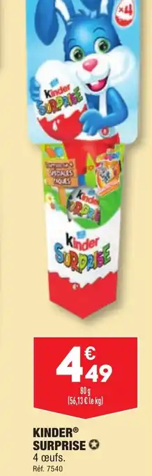 ALDI KINDERⓇ SURPRISE offre