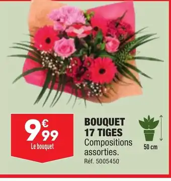 BOUQUET 17 TIGES