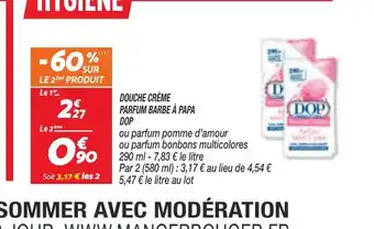Netto DOUCHE CRÈME PARFUM BARBE À PAPA offre