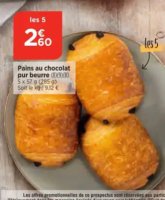 Bi1 Pains au chocolat pur beurre offre
