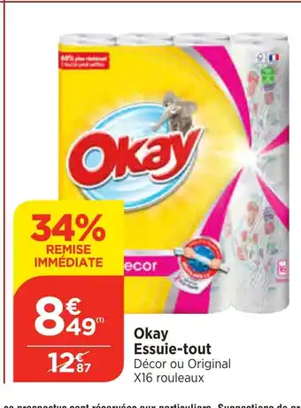 Bi1 Okay Essuie-tout offre