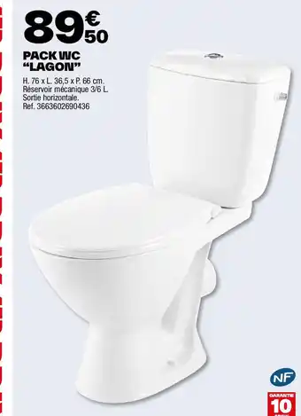 Brico Dépôt PACK WC "TAPIA offre