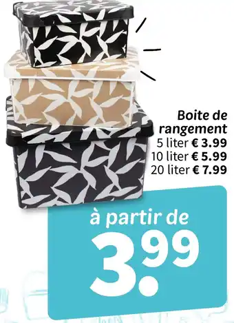 Wibra Boite de rangement offre