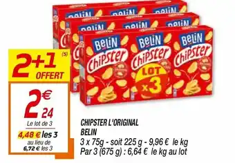 Netto Chipster L'Original Belin offre