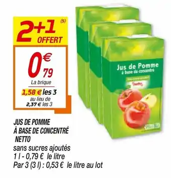 Netto Jus de Pomme offre