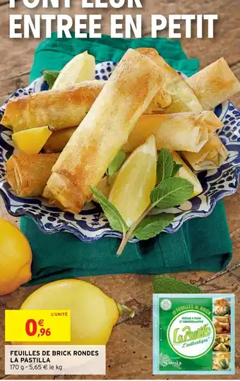 FEUILLES DE BRICK RONDES LA PASTILLA