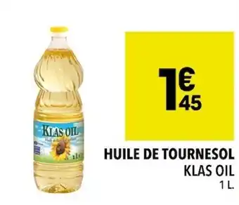 Supeco HUILE DE TOURNESOL KLAS OIL 1 L. offre