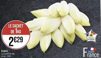 Casino Supermarchés Endive offre