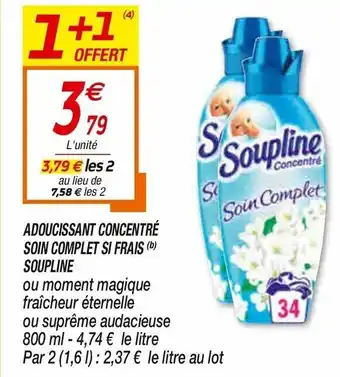 Netto Adoucissant Concentré Soin Complet Si Frais offre
