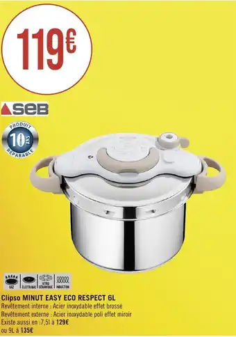 Clipso MINUT EASY ECO RESPECT 6L