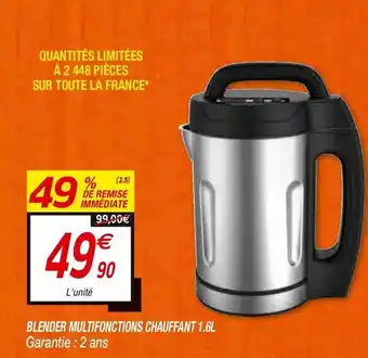 Blender Multifonctions Chauffant 1,6L